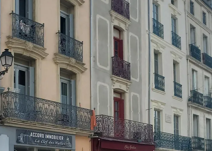 Les Halles Superbe 4 Personnes Wi-fi Climatisation Netflix Coeur De Et Historique Апартаменты Безье